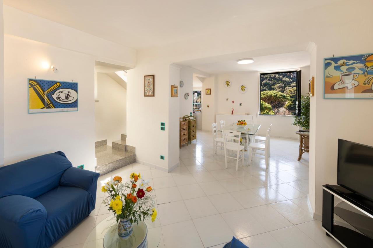 Relais Del Mare Con Terrazza Fronte Mare Free Parking * Massa Lubrense